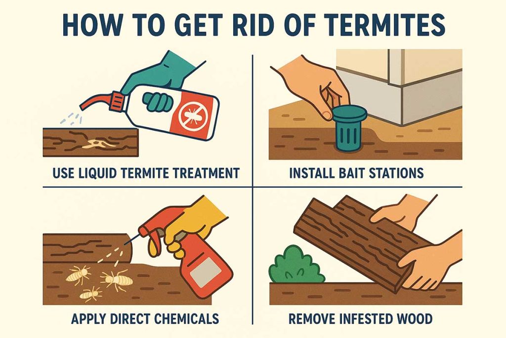 How to get rid of termites