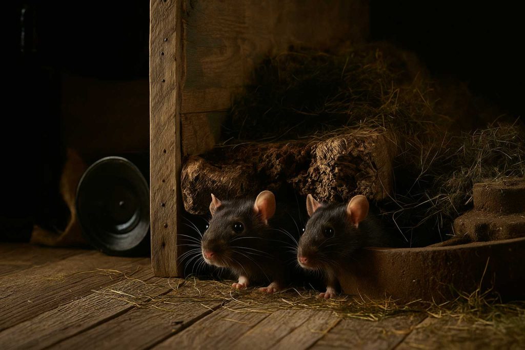 Pest Control In Totton - Rats in a basement